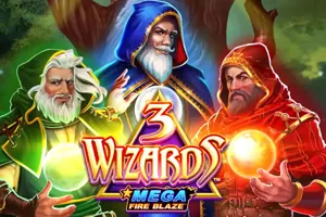 Playtech : Mega Fire Blaze: 3 Wizards - SNIPLAY88
