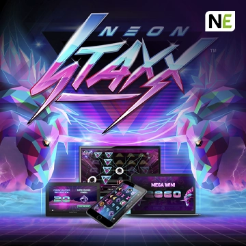 NetEnt : Neon Staxx - SNIPLAY88