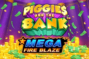 Playtech : Mega Fire Blaze: Piggies and the Bank™ PPJP - SNIPLAY88