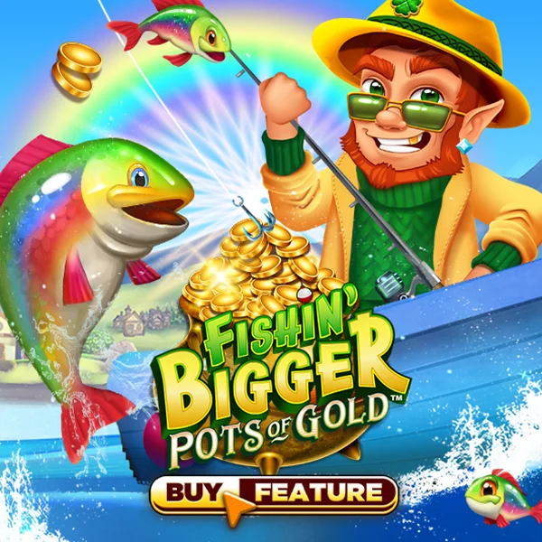Microgaming : Fishin Bigger Pots of Gold - SNIPLAY88